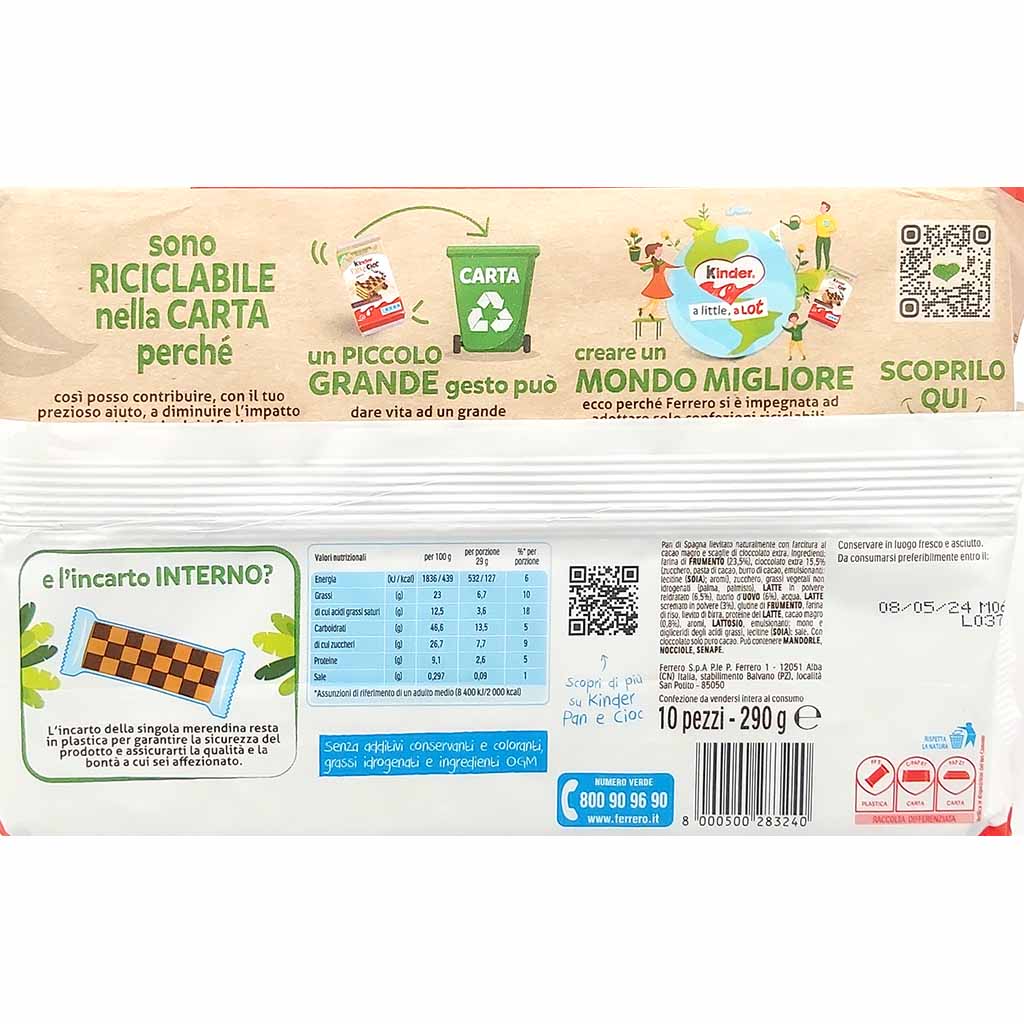 Kinder Panecioc 290g