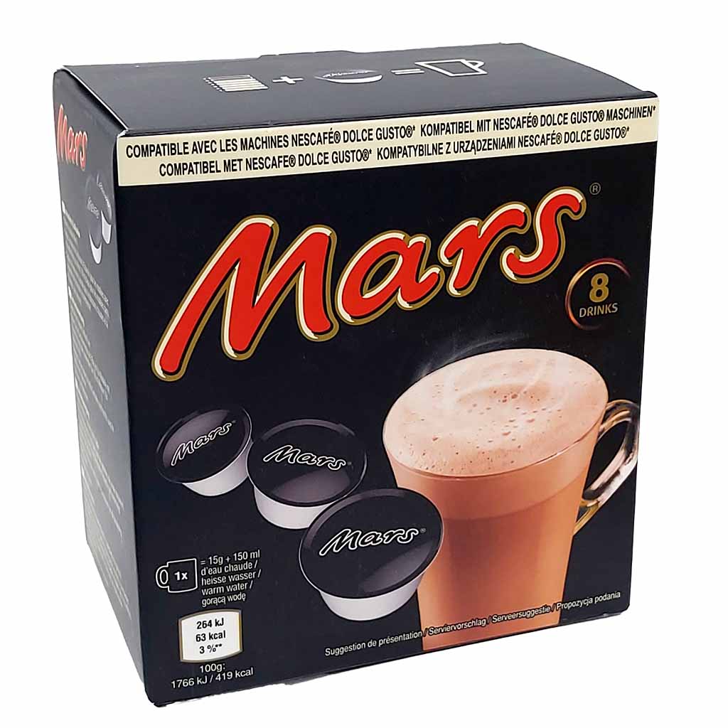 Mars Dolce Gusto Kapseln 8 Tassen 120g