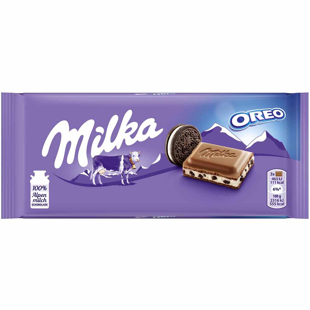 MILKA Tafelschokolade Oreo 100g MHD 14.01.26