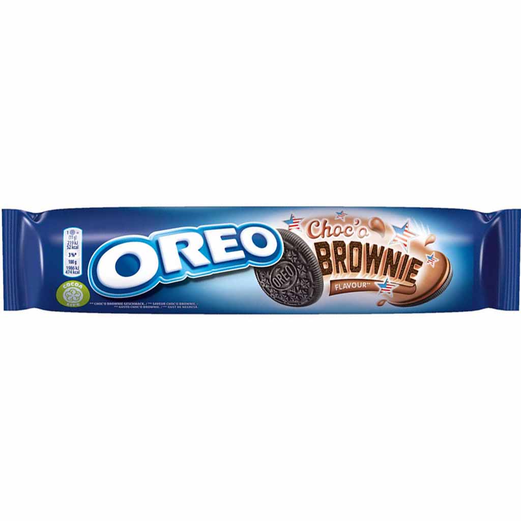 Oreo Doppelkekse Choco Brownie 154g