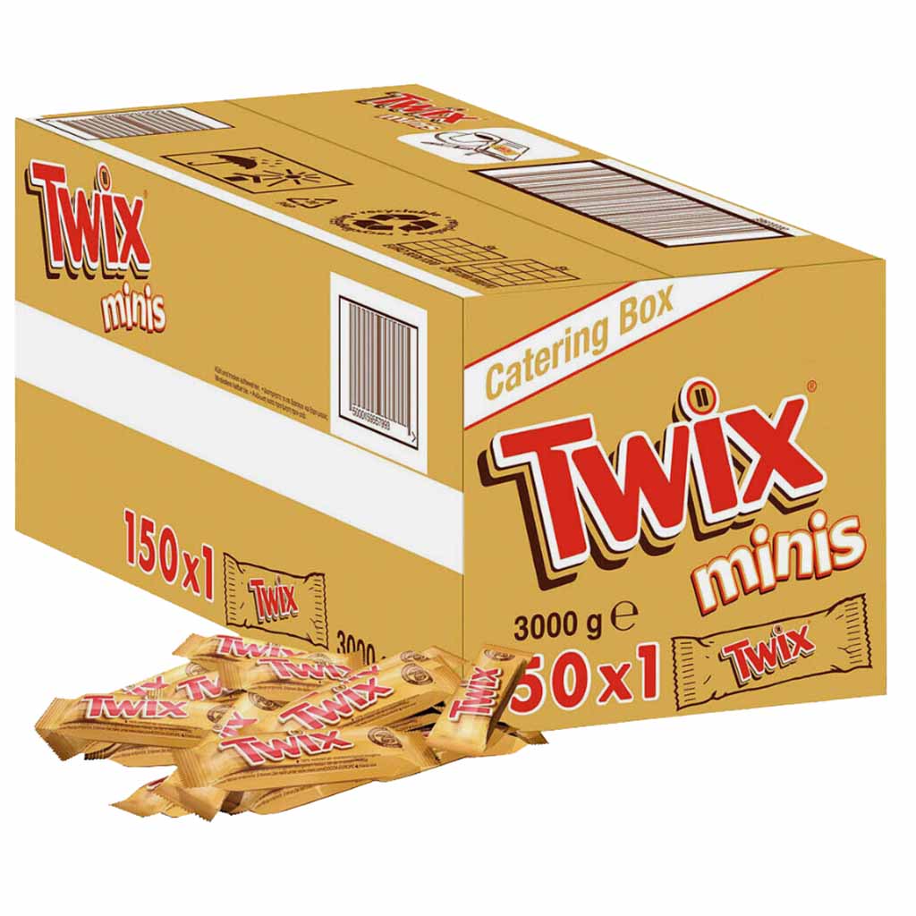 Twix Minis 150er Catering Box 3000g