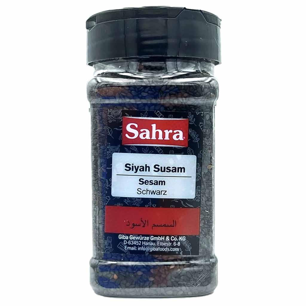 Sahra schwarzer Sesam 170g MHD 30.06.28