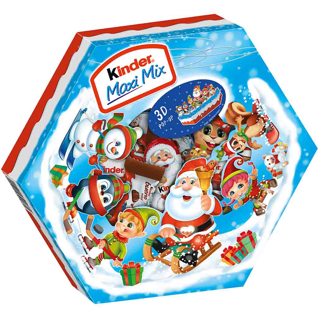 Kinder Maxi Mix Weihnachtsteller 143g MHD 20.04.26