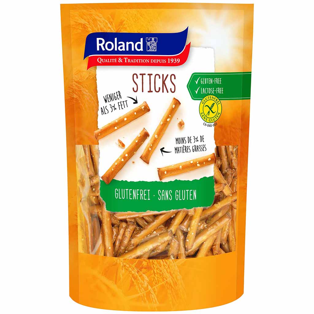 Roland Sticks Glutenfrei 100g MHD 01.06.26