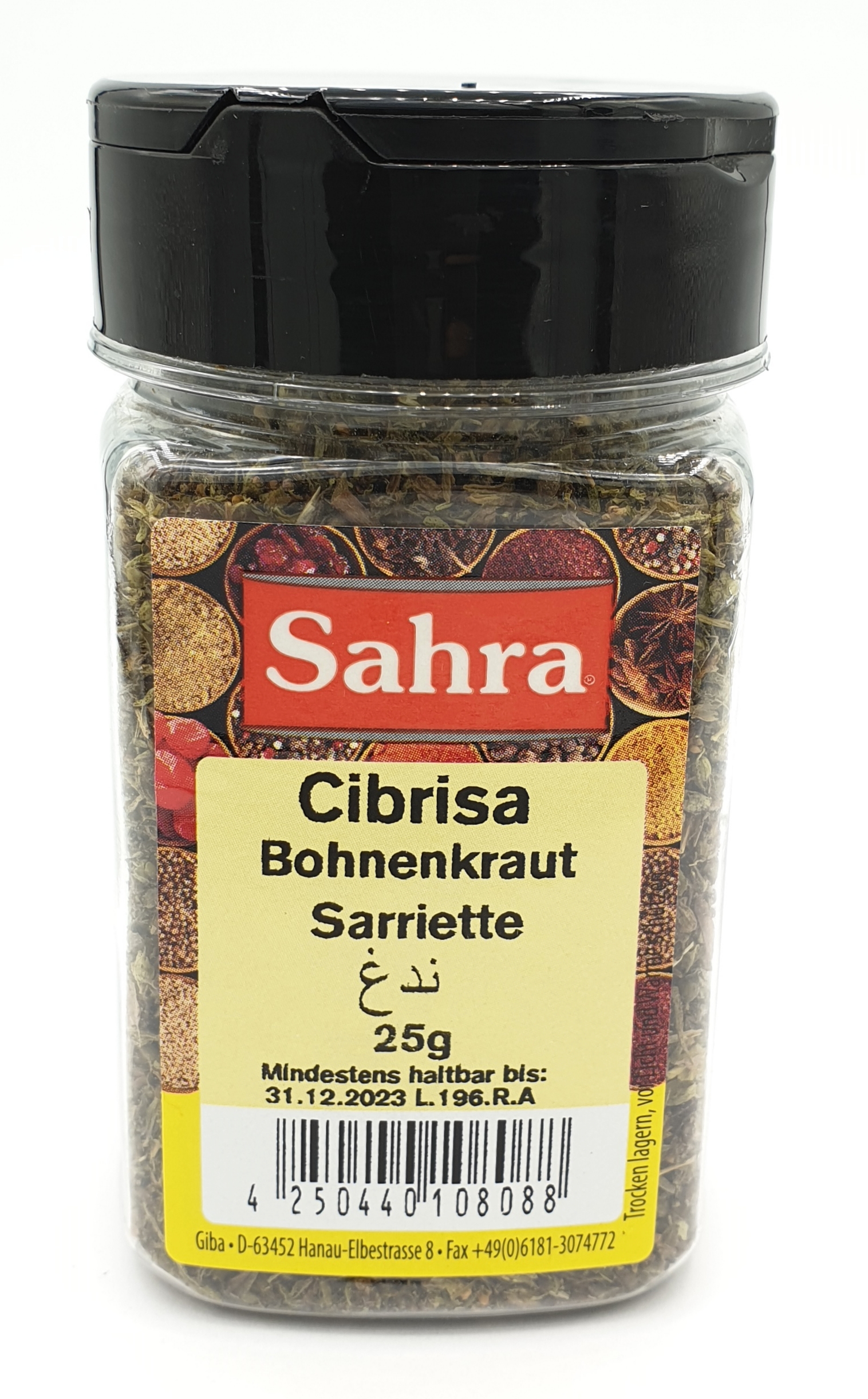 Sahra Bohnenkraut Sarriette 25g MHD 30.06.28