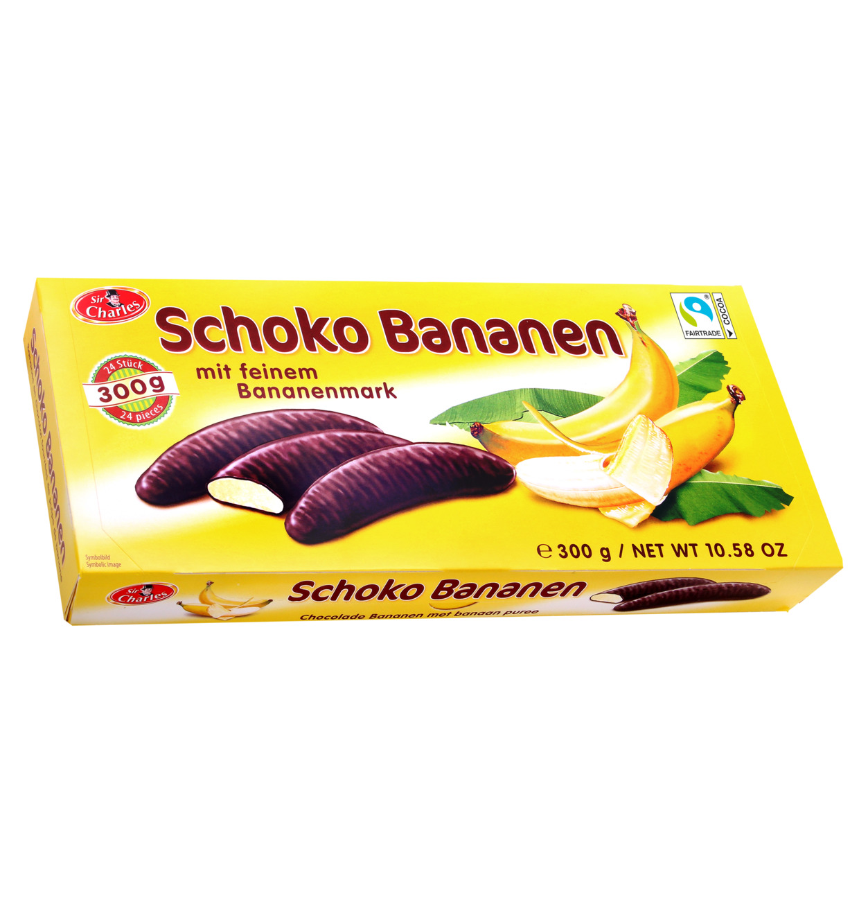 Sir Charles Schokobananen 300g MHD 30.05.26