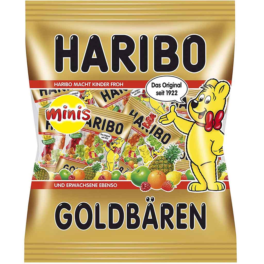 Haribo Goldbären Minibeutel 250g = 20 Beutel MHD 28.02.26
