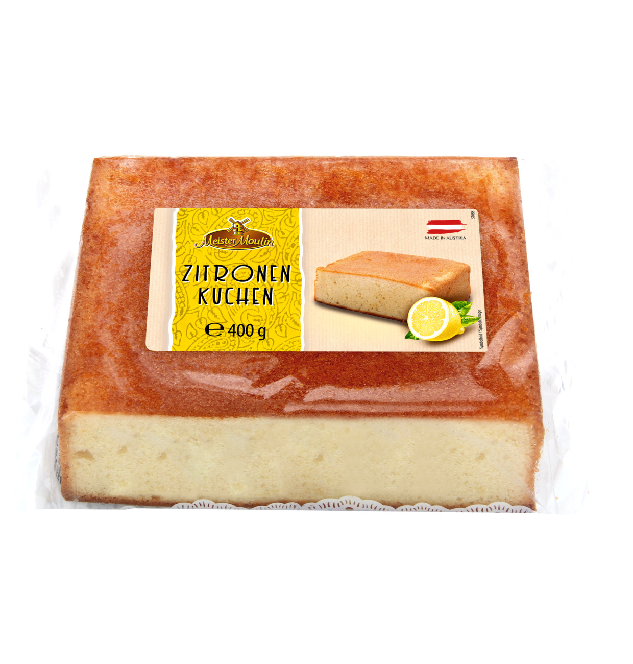 Meister Moulin Zitronenkuchen 400g MHD 23.11.25