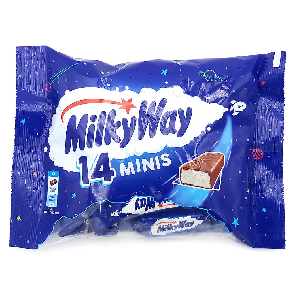 Milky Way Minis Schokoladenriegel 14er 227g