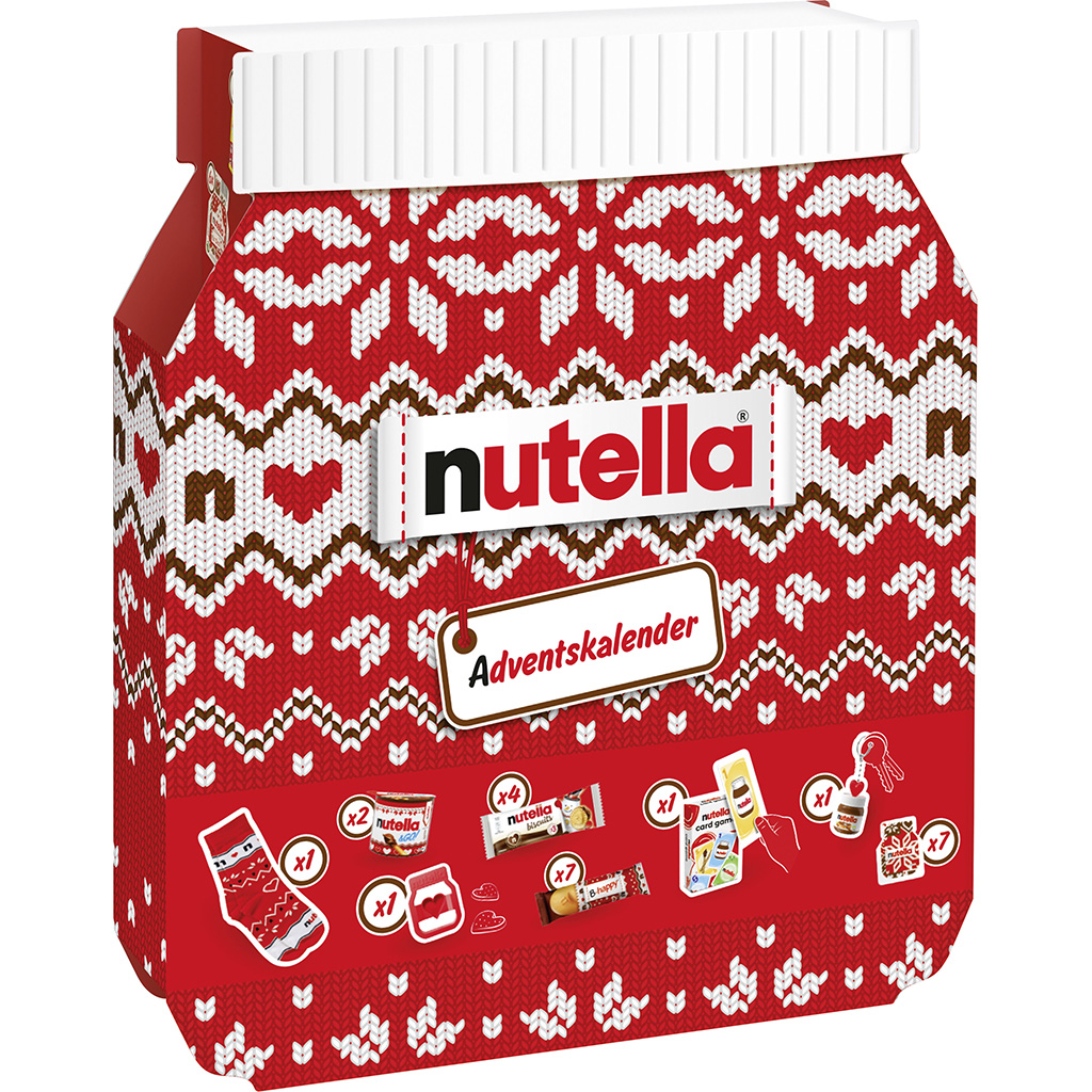 Nutella Adventskalender 528g MHD 20.04.26