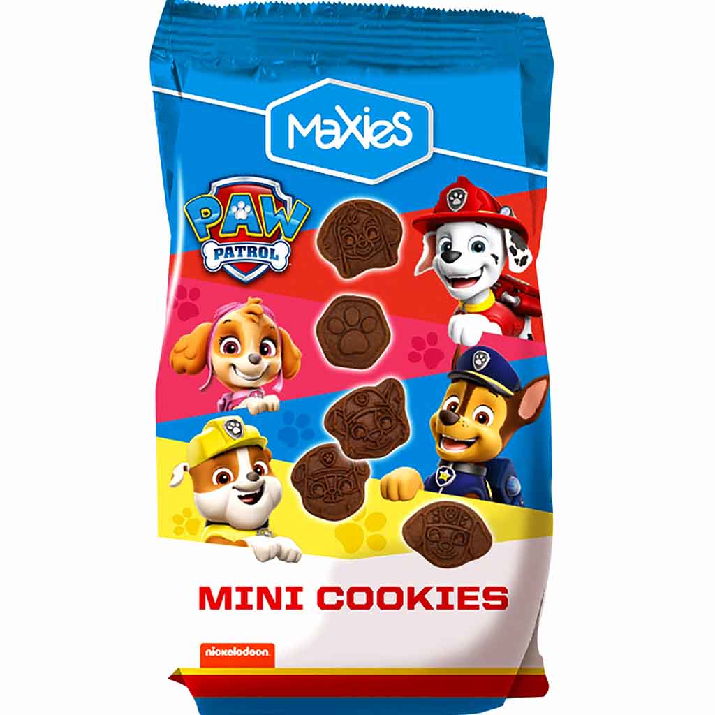 Paw Patrol Mini Cookies Kakao 100g MHD 28.08.26