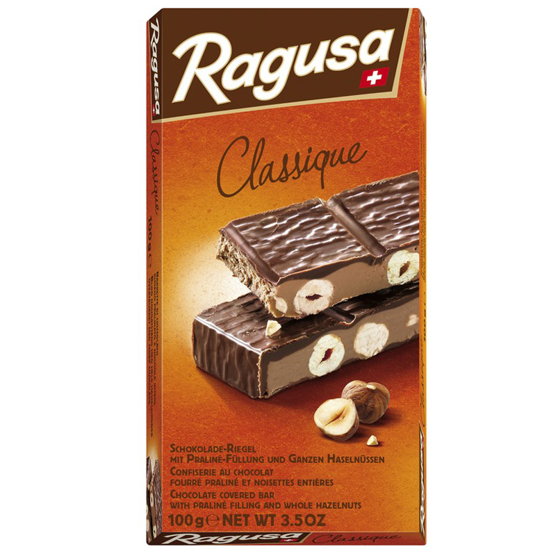 Ragusa Classique 100g Schweizer Premium Tafelschokolade MHD 30.04.26