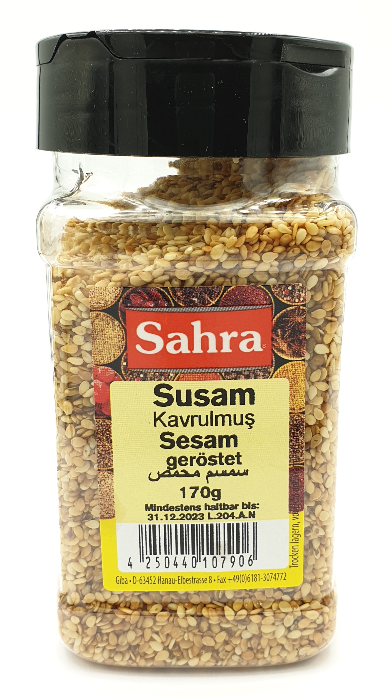 Sahra Sesam geröstet 170g MHD 30.06.28