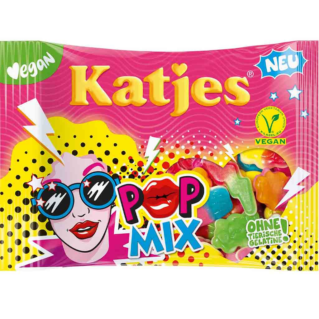 Katjes Fruchtgummi Pop Mix Kaubonbon Style 175g MHD 30.08.26