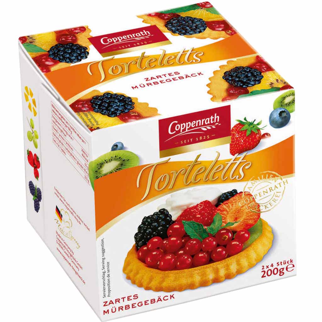 Coppenrath Zarte Mürbe Torteletts 200g MHD 12.05.26