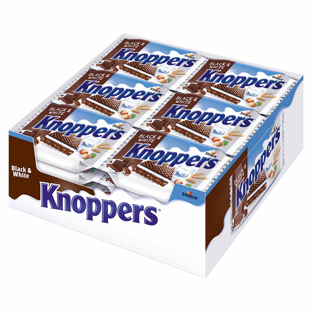 Knoppers Schnitte Black & White 24x25g  600g