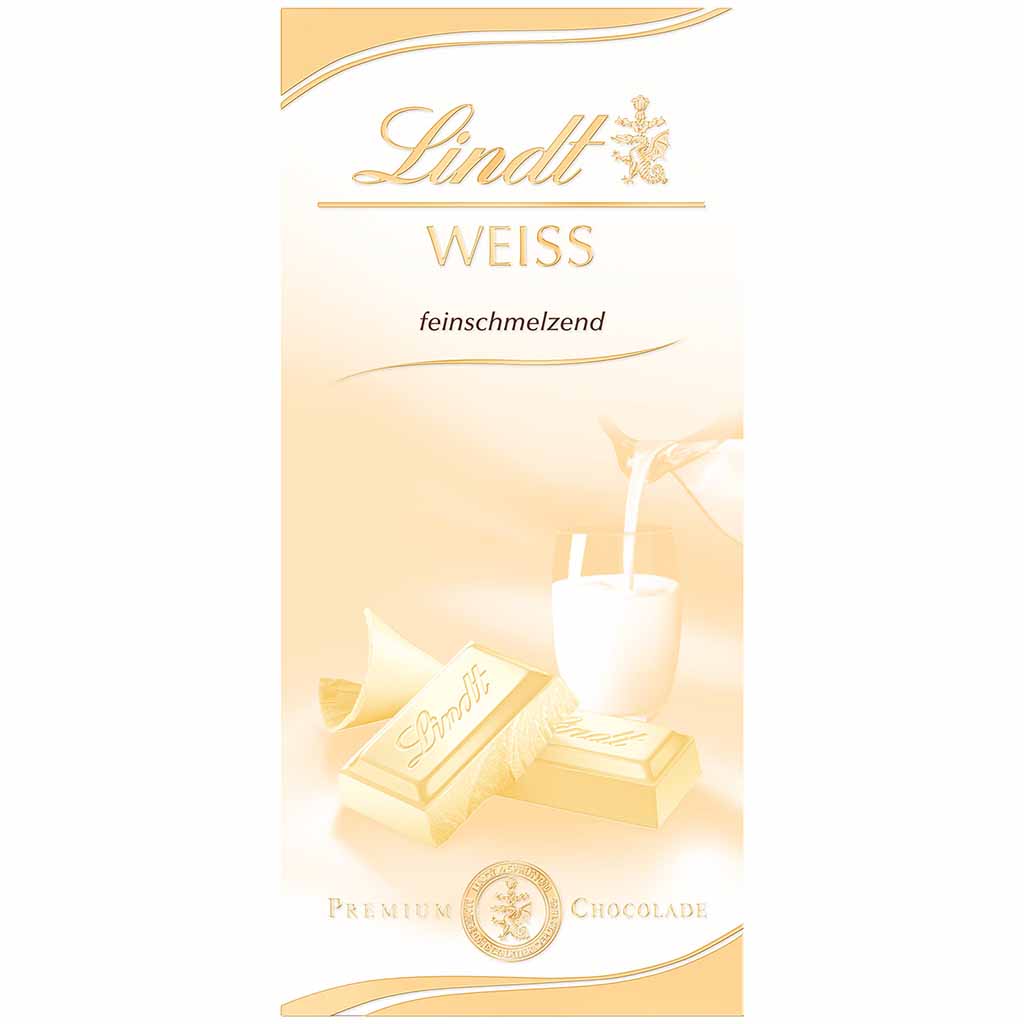 Lindt Tafelschokolade Klassiker Weiss 100g MHD 30.03.26