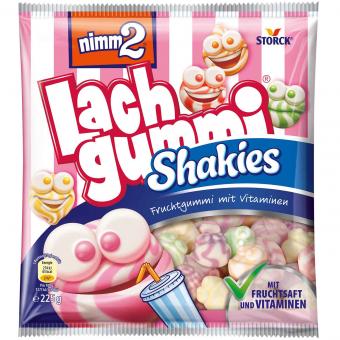 Storck Nimm2 Lachgummi Shakies 225g MHD 30.06.26
