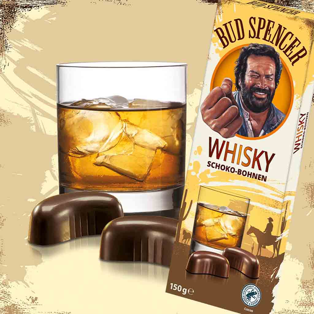https://www.lebensmittel-sonderposten.de/media/image/59/6a/bf/Piasten_Bud_Spencer_Whisky_Schoko_Bohnen_150g_front2_96dpi.jpg
