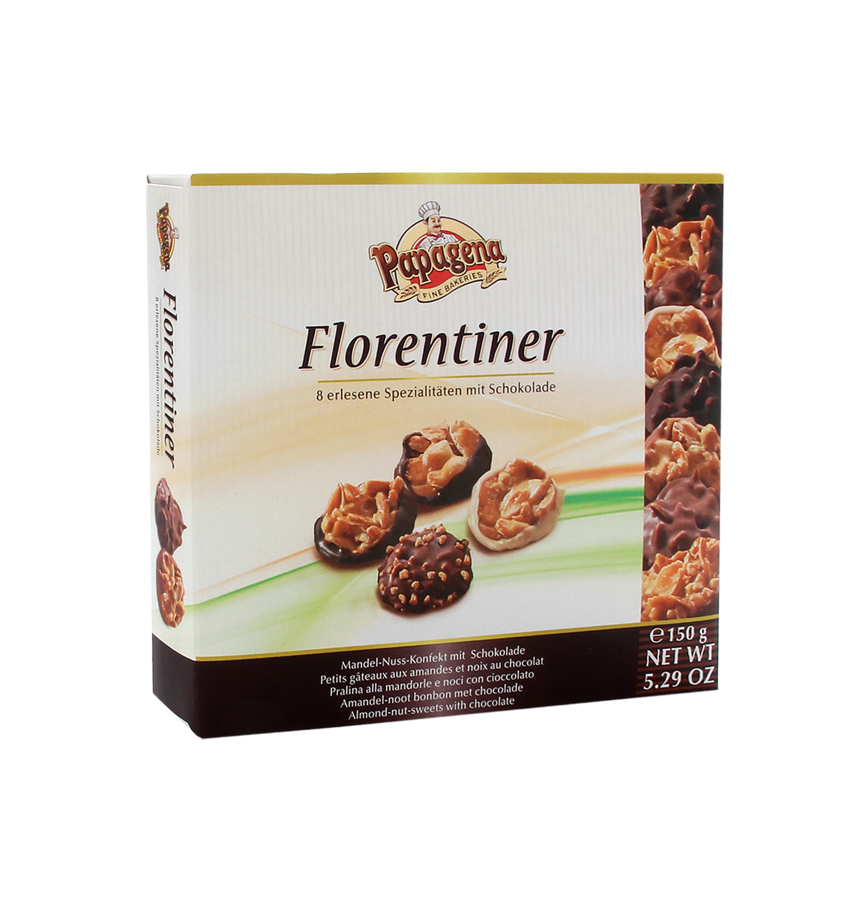 Papagena Kekse Florentiner Art 150g MHD 30.11.25