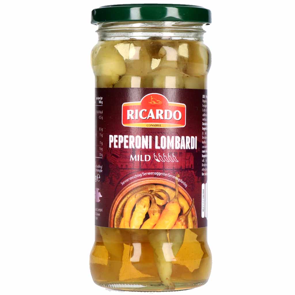 Ricardo Peperoni Lombardi mild 180g MHD 15.01.26