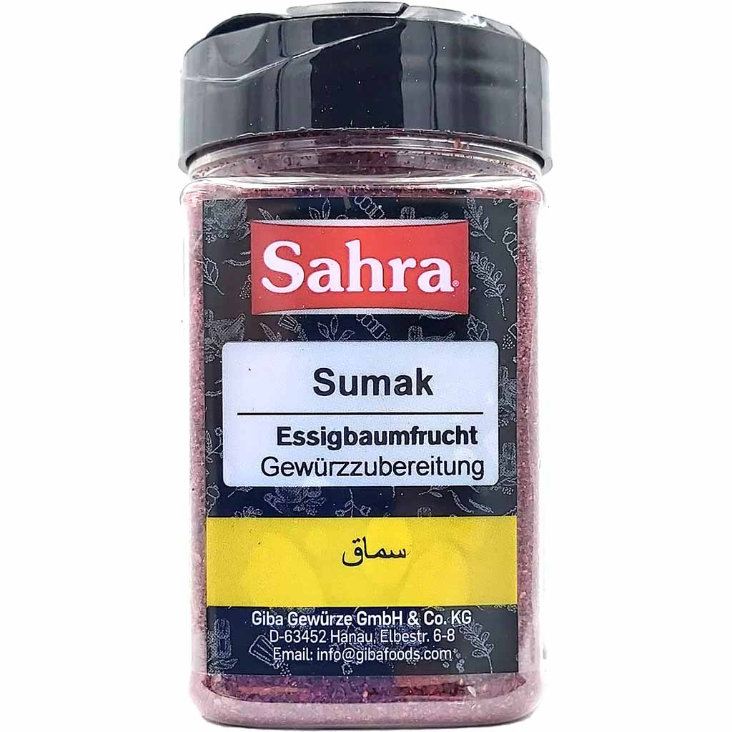 Sahra Essigbaumfrucht Sumak Gewürzzubereitung 75g MHD 30.06.28