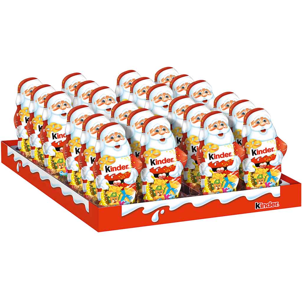 kinder Schokolade Weihnachtsmann 24x55g=1320g MHD 20.04.26