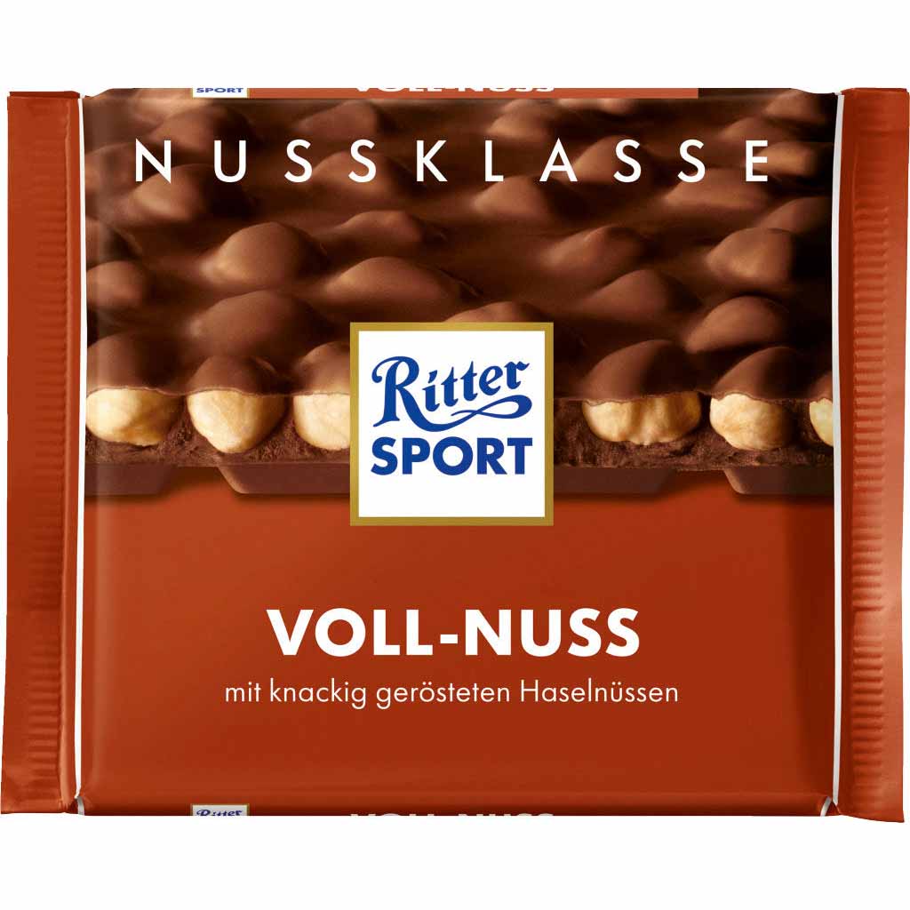 Ritter Sport Tafelschokolade Voll Nuss 100g MHD 23.07.26