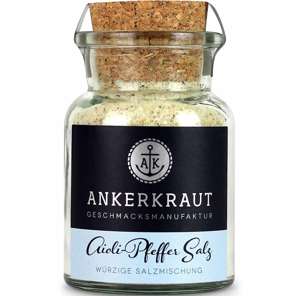Ankerkraut Aioli Pfeffer Salz 155g MHD 31.01.28