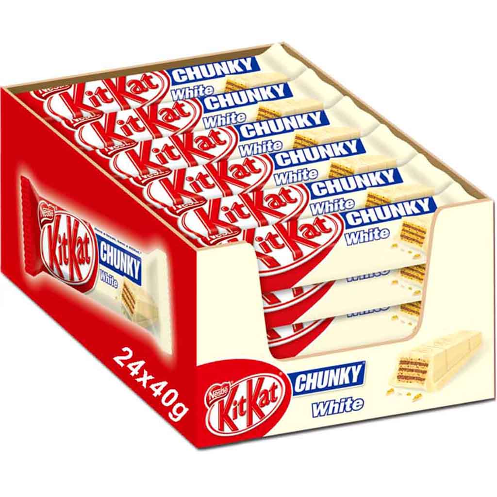 KitKat Chunky White 24x40g=960g MHD 30.07.26