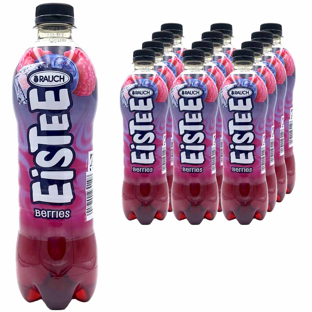 Rauch Eistee Berries PET 12x0,5L=6L MHD 12.07.26