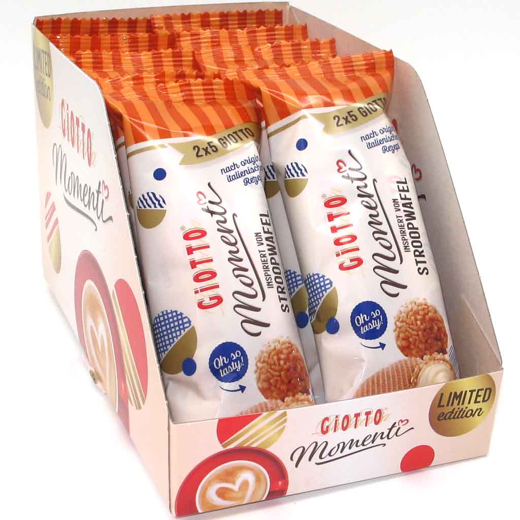 Ferrero Giotto Momenti Stroopwafel 10x43g=430g MHD 17.09.25