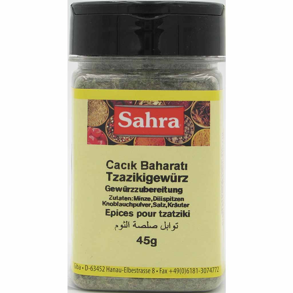 Sahra Tzazikigewürz 45g MHD 30.06.27