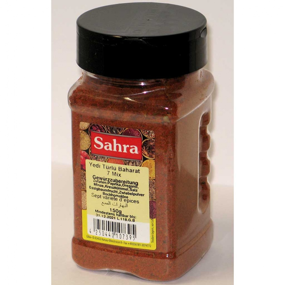 Sahra Yedi Türlü Baharat 7 Mix Gewürzzubereitung 150g