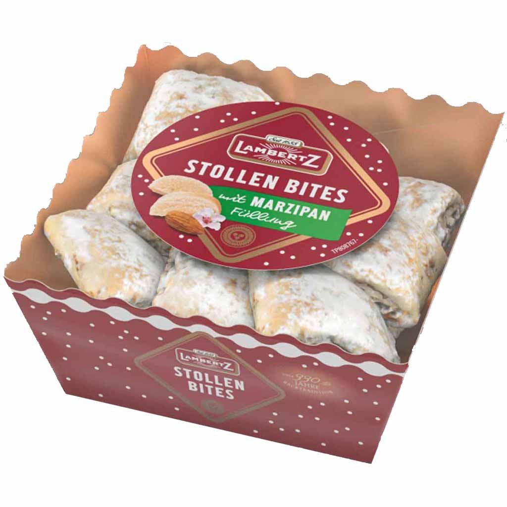 Lambertz Stollen Bites Marzipan 350g MHD 28.02.26