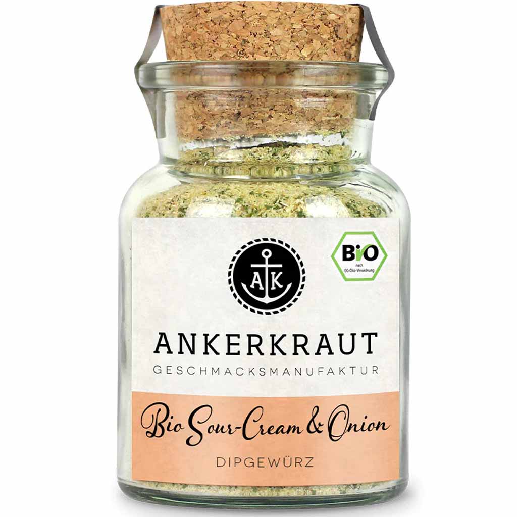 Ankerkraut BIO Sour Cream & Onion 70g MHD 07.06.27