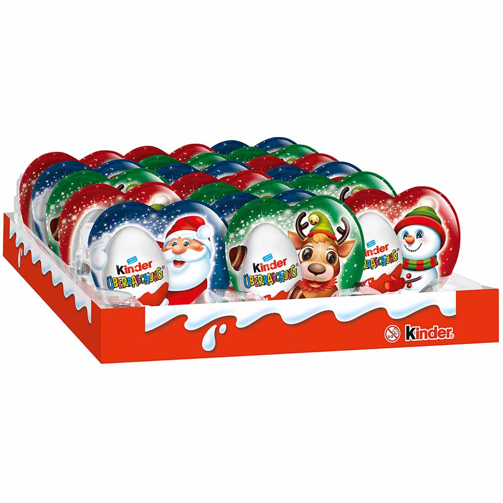 Kinder Schokolade Hohlfigur Herz mit Überraschung 18x53g=954g MHD 20.04.26