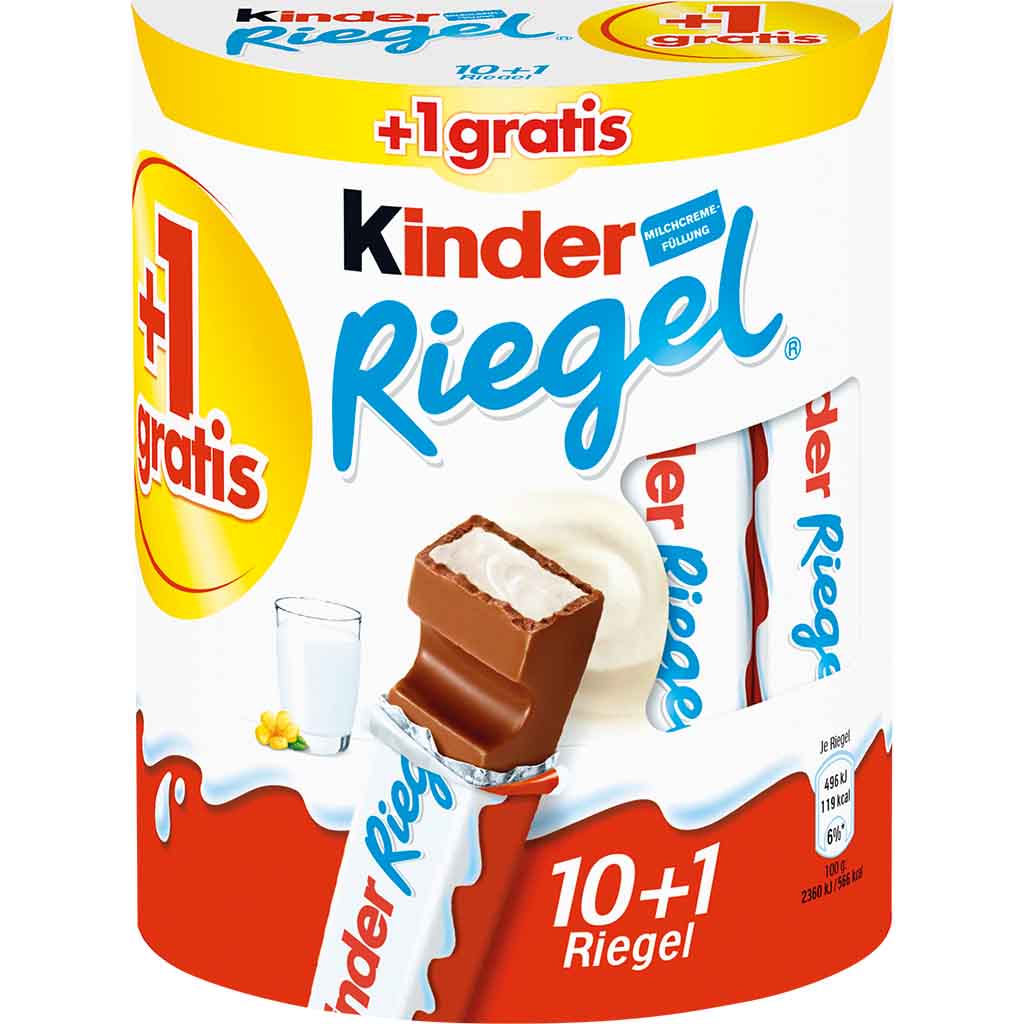 Kinder Riegel 10+1 231g MHD 07.05.26