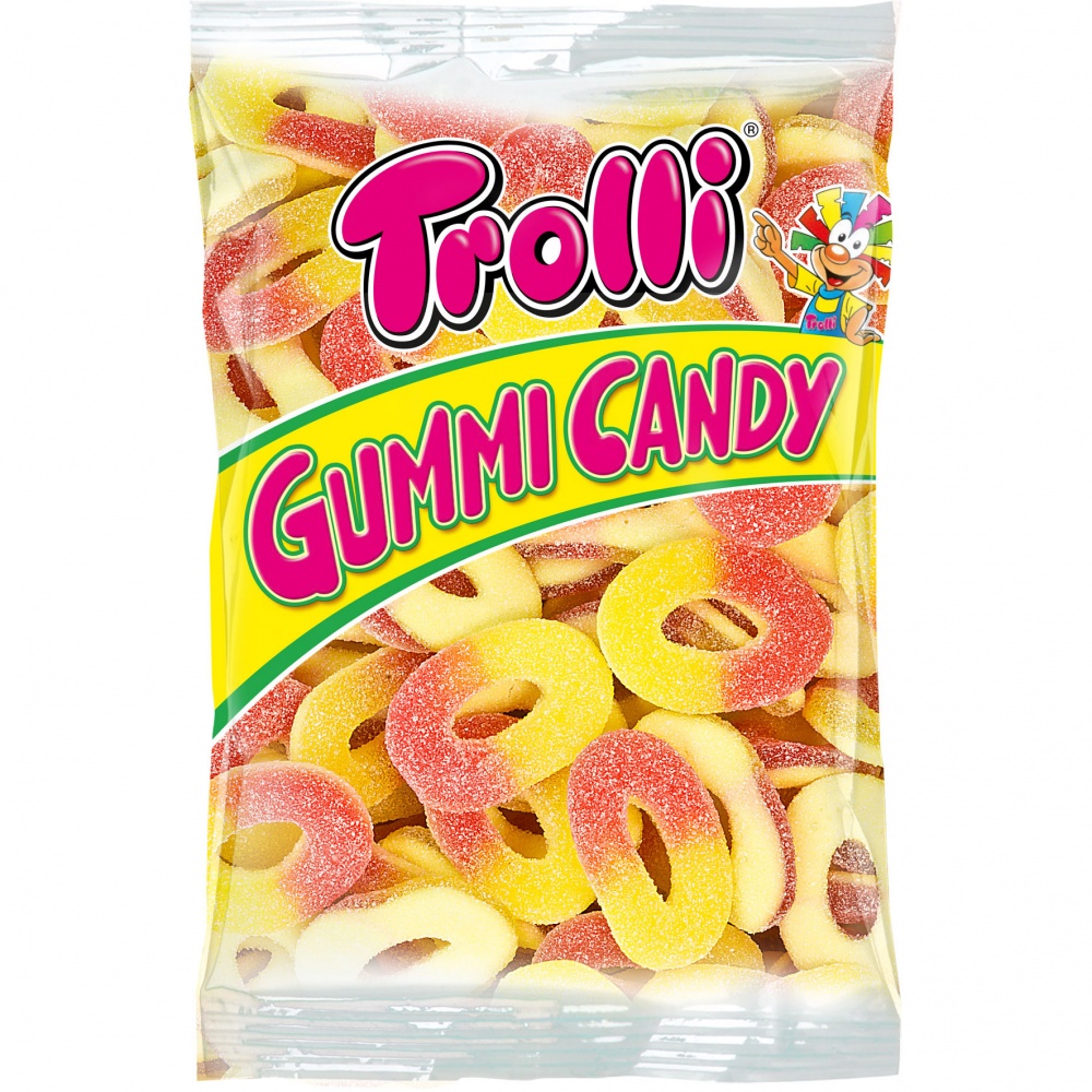 Trolli Pfirsichringe 1kg MHD 07.05.27