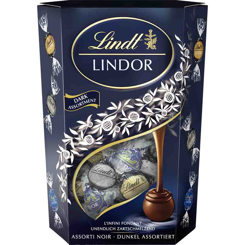 Lindt Lindor Kugeln Dunkle Mischung 500g MHD 30.12.25