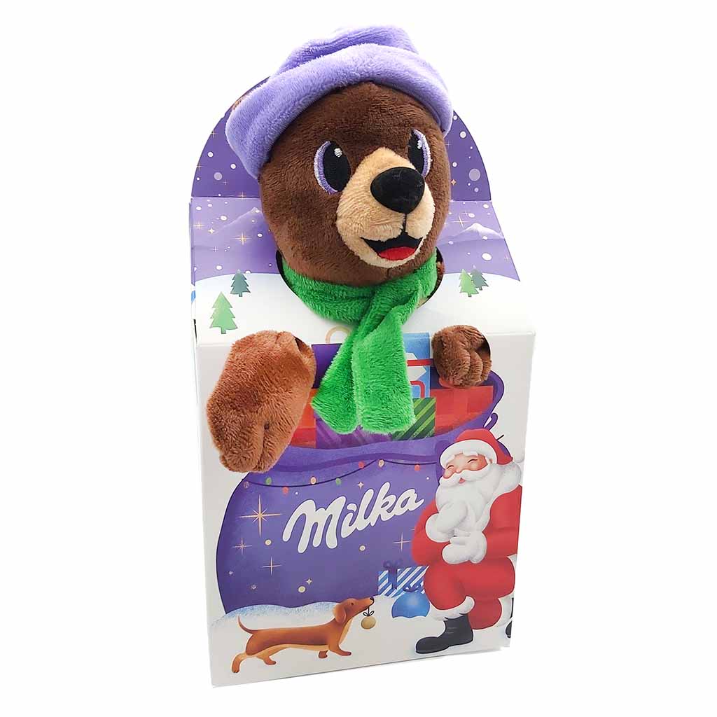 Milka Plüschtier & Schokoladenmischung Bär 96g