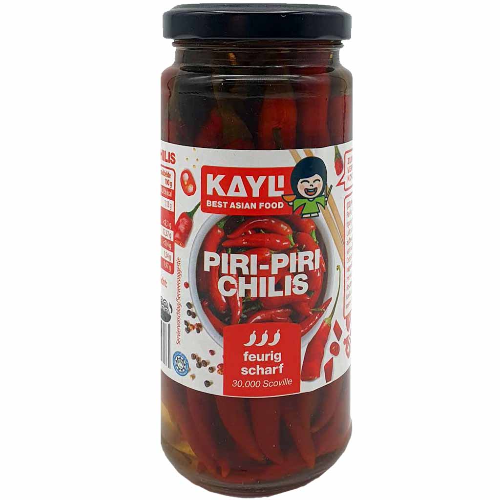 Kay-Li Piri-Piri Chilis rot feurig scharf 135g MHD 17.11.26