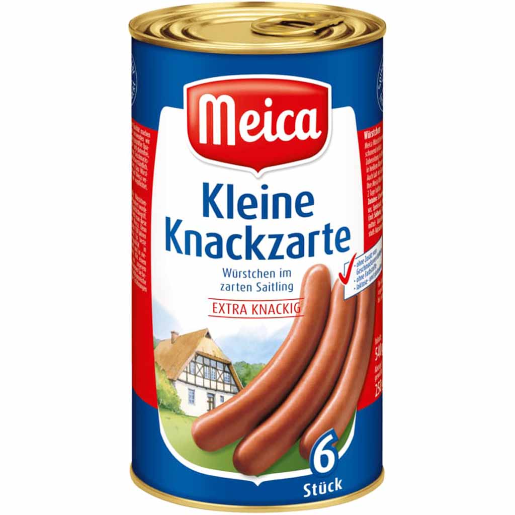 Meica Kleine Knackzarte extra knackig 6er 540g / 250g MHD 06.02.27
