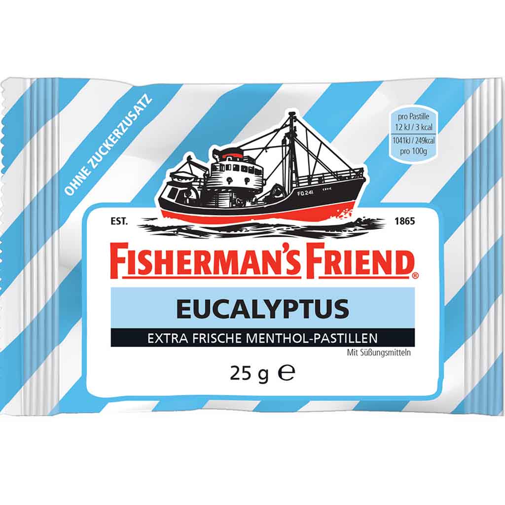https://www.lebensmittel-sonderposten.de/media/image/9a/06/b9/Fisherrmans_friend_Eucalyptus_25g_front_96dpiYT1nVfsgNVHPF.jpg