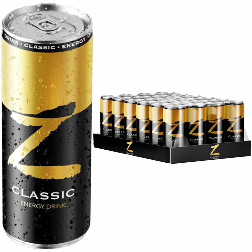 Generation Z Energy Drink Classic Dosen 24x250ml = 6L MHD 12.06.27