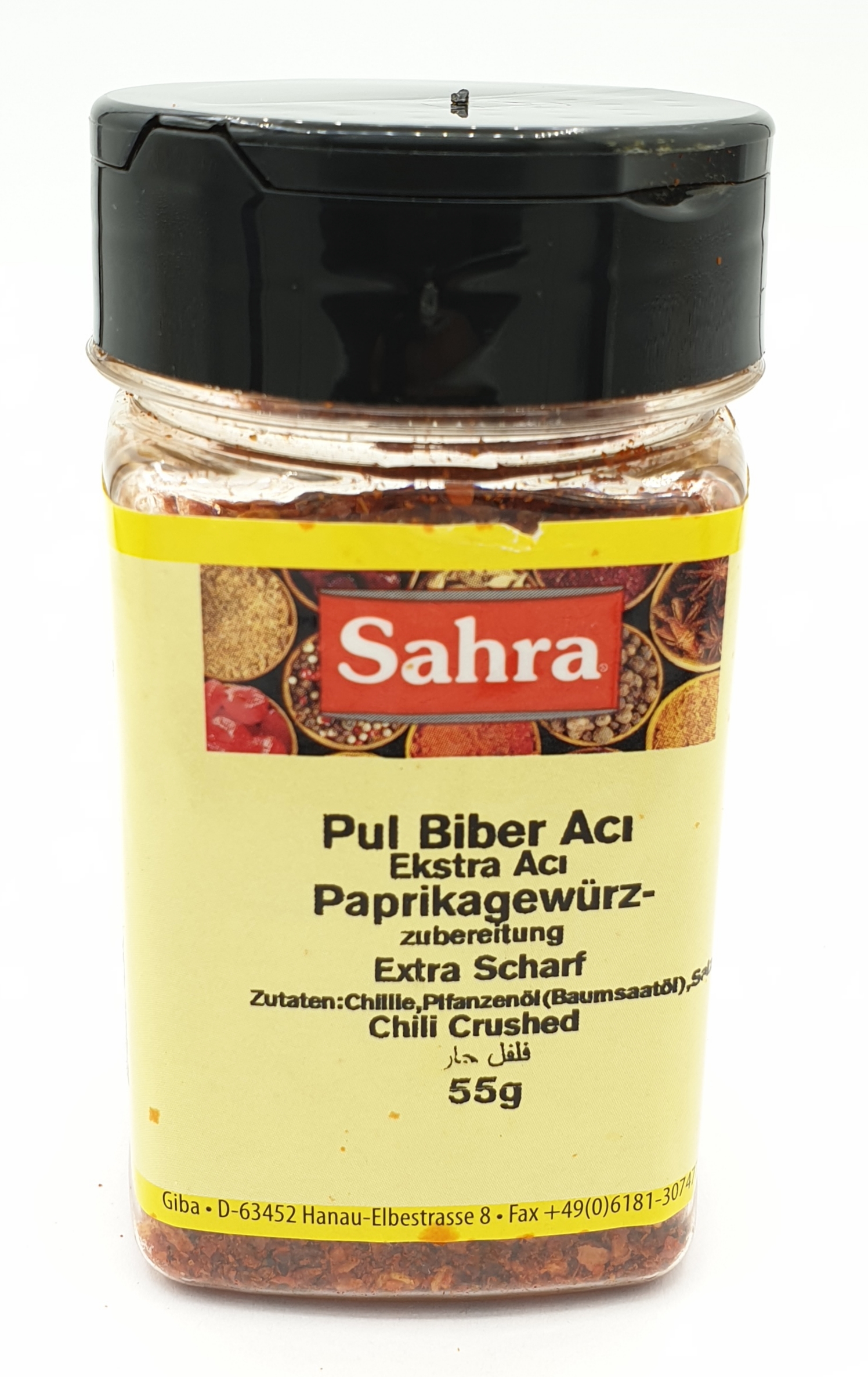 Sahra Paprika Gewürzzubereitung Extra Scharf 55g MHD 30.06.28