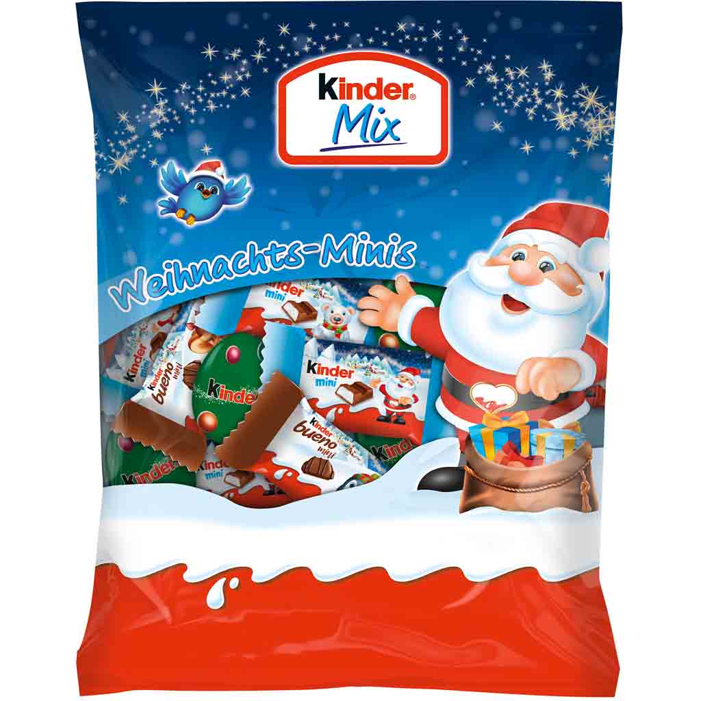 kinder Mix Weihnachts-Minis 153g MHD 20.04.26