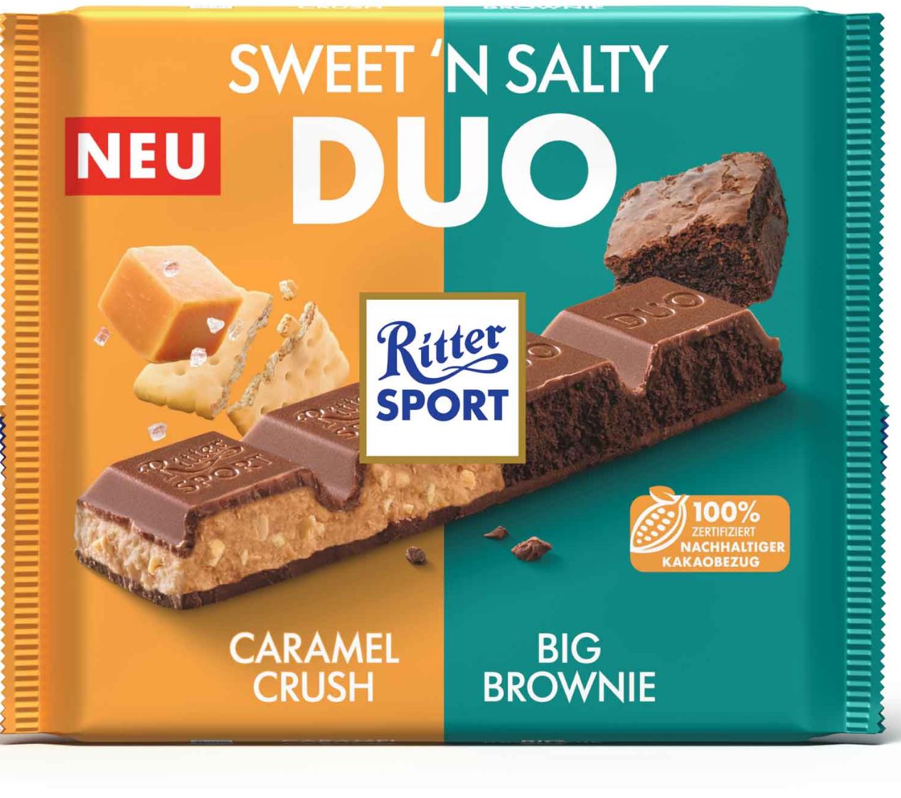 Ritter Sport Duo Sweet`n Salty 218g MHD 24.01.26