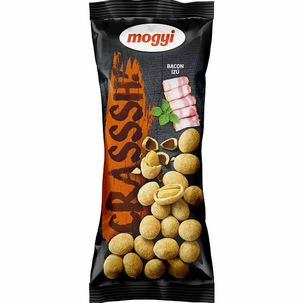 30x 60g Mogyi Erdnüsse mit Bacongeschmack MHD 03.04.26