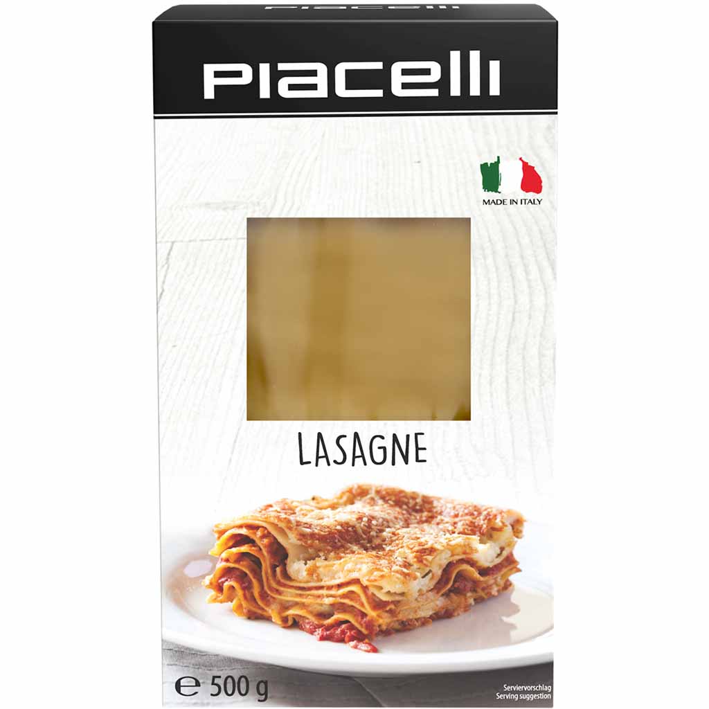 Piacelli Lasagne Blätter 500g MHD 28.05.27